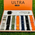 7 in 1 Smart Watch - 7 Straps Smart watch Ultra watch 8 for Gift - 7in1 Smart watch for Boys - 7 in 1 Ultra Smart watch for Girls - Ultra 7 in 1 strap - Smart watch with 7 straps - Smart watch 7 in 1 - Ultra Smart watch 7 straps - Smartwatch Ultra 8 watch. 
