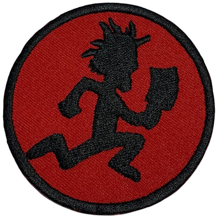 Insane Clown Posse Red Running Hatchet Man Embroidered Iron On Sew On Badge For Applique