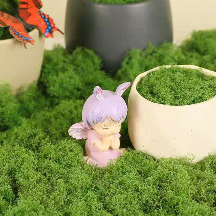 【Exclusive Discount】 1/3 Pack Mini Landcape imulated Gra Artificial Green Plant Eternal Life Mo DIY Craft Gra Garden Home Room Decor 30/50/90/150g