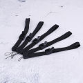 5x Black wrist strap lanyard hand grip string for nintendo wii remote controller. 