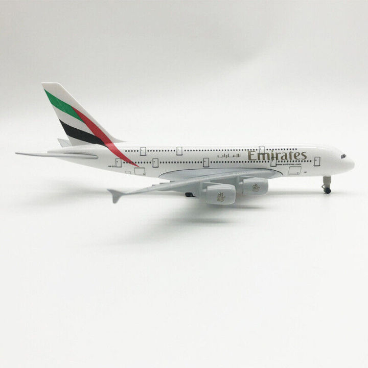 Airline%20Model%20Emirates%20A380%20model,(%2020cm,%20long)%20metal%20with%20stand,%20wheel%20aircraft%20model%20Airplane%20model%20-%20Image%206