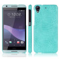 【 Miga Plaza 】 For HTC Desire 650 Luxury Classic Crocodile Pattern Leather Ultra Slim Hard Shockproof Back Bumper Protective Case Cover. 