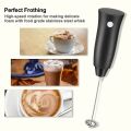 Electric Milk Frother, Handheld Foam Maker, Coffee Mixer with Stainless Steel Whisk, Hand Foamer Blender. 