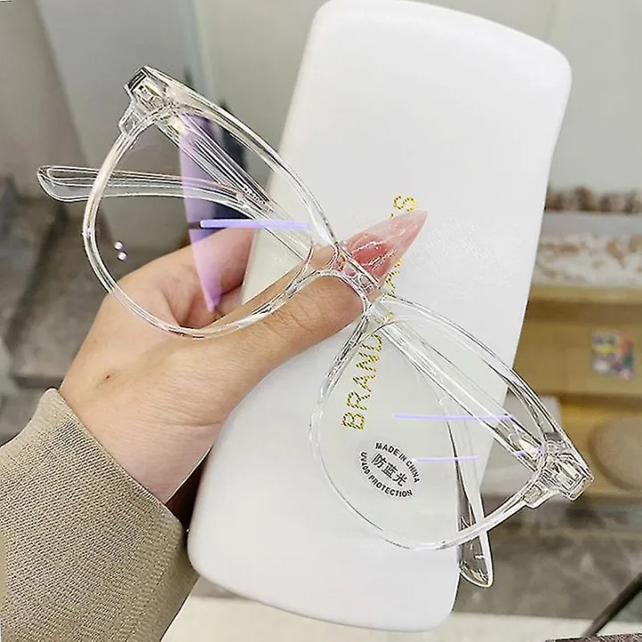 Korean%20style%20Original%20Transparent%20Glasses%20for%20Men/Women%20Clear%20Lens%20Glasses%20Frame%20-%20Image%202