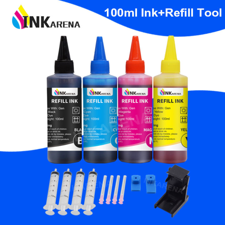 【2024】 Printer Ink for HP 304 XL Ink Cartridge For HP 301XL 301 300 302 303 XL 901 350 351 650 For HP 62 65 61 680 63 Refill Ink Kit