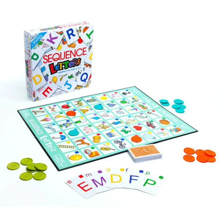 Sequence A to Z Letters â€“ Board Game for Kids | Daraz.pk