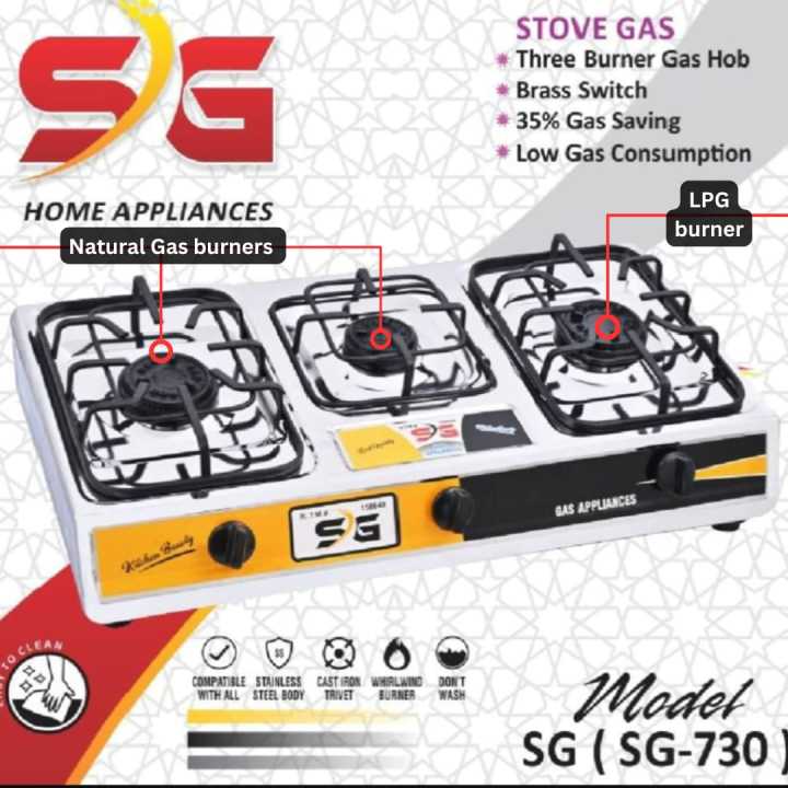 Gas Stove 3 Burner