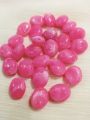 Acrylic Oval Marble Textured 13mm Glossy Pink Beads for DIY Crafts - Pack of 40gms - Ideal for DIY, Crafting, Jewelry Making, Jewelry, and Dress Accessories.. 