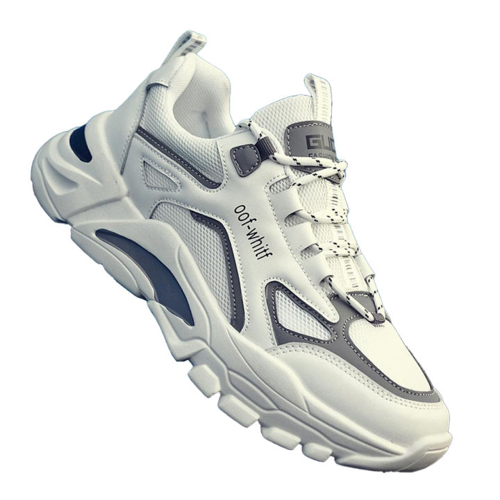 IELGY men's casual breathable mesh decompression sneakers