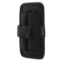 2X Outdoor Flashlight Cover Durable Nylon Flashlight Set Pu360 Degree Rotatable Clip Belt Carrying Case Adjustable Size. 