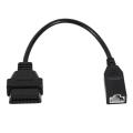 3 Pin To 16 Pin OBD 2 Auto Car Diagnostic Adapter Connector Cable For Honda. 