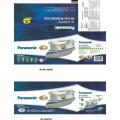 panasonic iron DELUXE DRY IRON -HEAVY DUTY. 