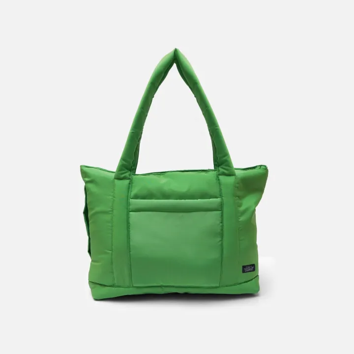 Puffy Tote Bag in Parachute Fabric – Lightweight Travel & Laptop ...