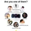 Wireless Portable Rechargeable Full Body Mini Massager for Pain Relief Neck Massager Cervical Spine Massager for Body Pain Relief. 
