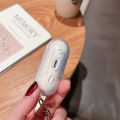 【Solo Yolo】Glitter Color Smiley Face Soft Case for Apple Headset 3 Generation AirPods pro Wireless Bluetooth Protective Sleeve Chain. 