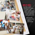 CuztomCraft - 3 Pcs - 10x10 Primed Canvases for Painting, 10 by 10 Canvas 100% Cotton Stretched Canvas, Art Supplies for Acrylic Pouring,Canvas 10 by 10 Oil Painting and Watercolor, Acid Free Canvas - Art Panel - Small Canvas - Artist. 