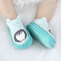 Baby Floor Sock Lovely Creative Pure Color Infant Shoes for Winter. 