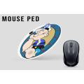 Attrative popeye logo Round Mouse Pads. 