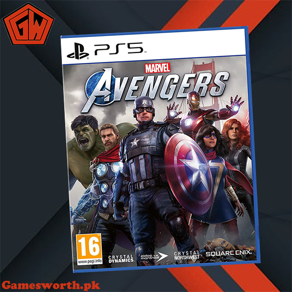 PLAYSTATION%205%20DVD%20MARVEL%20AVENGERS%20PS5%20GAME%20-%20Image%202