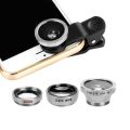 3 In 1 Fish Eye Lens Camera Kits Universal Wide Angle Macro Fisheye For iPhone 11 Pro XS MAX XR X 8 7 6s Plus Ojo De Pez Movil-fish eye lens. 