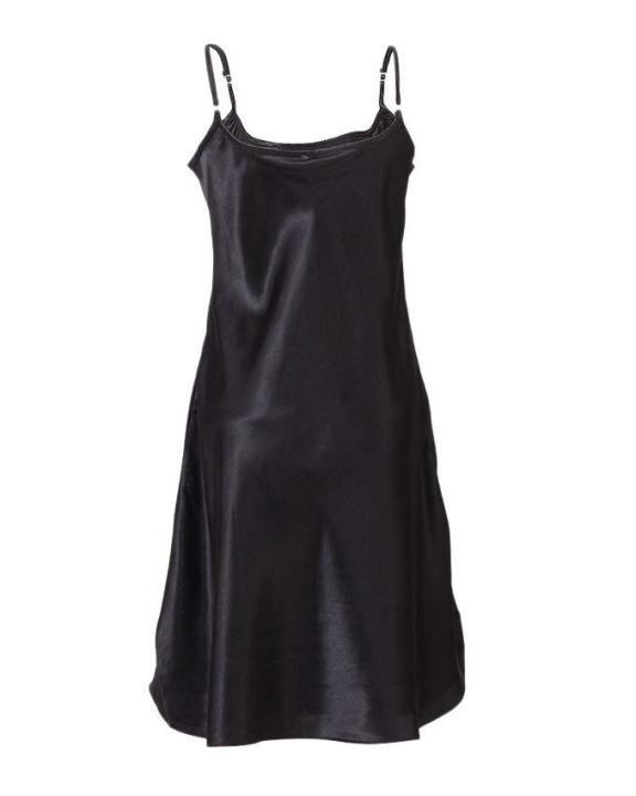 Valerie%20silky%20satin%20Short%20Nighty%20adjustable%20straps%20lingerie%20-%20Image%204