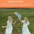 【Daily Necessities For Anyone Store】3 Sets Toy Kids White Paper Kite Fly Line Color DIY Painting Outdoor Cloth Child. 