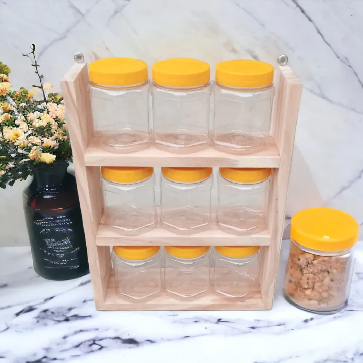 Solid%20Wooden%20Spice%20Rack%20With%20Jars%20Wall%20Mounted%20Spice%20Jars%20Rack,%20Masala%20Jars%20Box%20Set%20With%20(4,6%207,9,12,20%20)Jars%20-%20Image%204