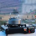 Infrared Gas Stove Household Portable Gas Stove Cassette Stove Outdoor Camping Stoves  And Free One Bottles. 