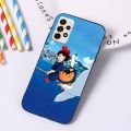 Kiki's Delivery Service Phone Case For Samsung A91 A81 A73 A72 A71 A30S A20 A12 A13 A52 A53 4G 5G Soft Black Phone Cover. 
