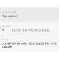 A8/A8X/A9/A9X/A10/A11 SN+Wifi+BT Serial For iPad 6 Air2/2017/2018/Pro Unlock iCloud Mac-WiFi BT Address A1566 A1701 A1893 A2197. 