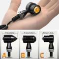 Motorcycle Indicator Moto Lamp 2Pcs Metal Body Signal Light Led IPX6 Waterproof Amber Flasher Blinker 12V Led Motorcycle Turn Signals Universal All Bikes. 