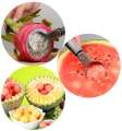 Stainless Steel Ice Cream Spade with Lever – Easy Trigger Scoop for Hard Ice Cream, Cookie Dough & Watermelon. 