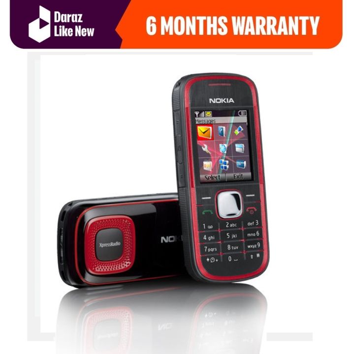 Nokia 5030 Xpress Radio – Single Sim – NON PTA – Like New Condition | Free Shipping & 6 Months Warranty | Best Price on Daraz | Daraz Like New Phones