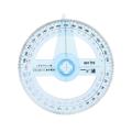 Geometry Rotary Full Circle Office Swing Arm School Supplies Pointer Angle Ruler Protractor Measuring tools Goniometer. 