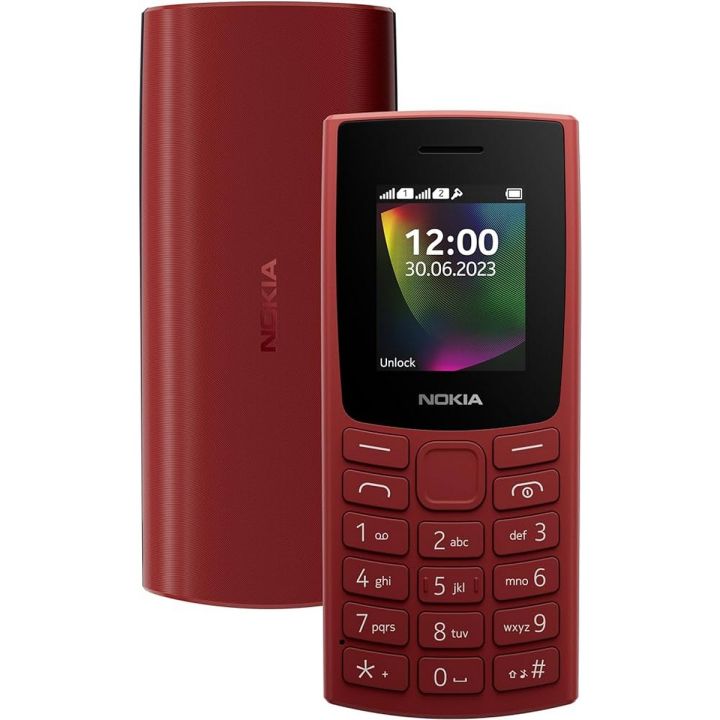 Nokia 106 2023 || 1.8 Inches TFT LCD, ||  Wireless FM Radio || Li-ion Removable 1000 mAh || Dual Sim || MP3 player