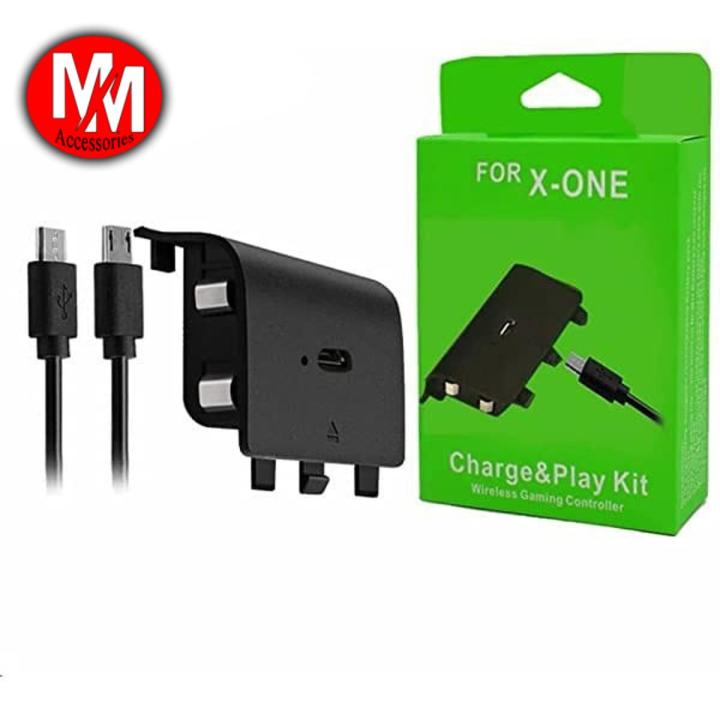 PowerA Play & Charge Kit For Xbox, Wireless Controller Charging, Charge