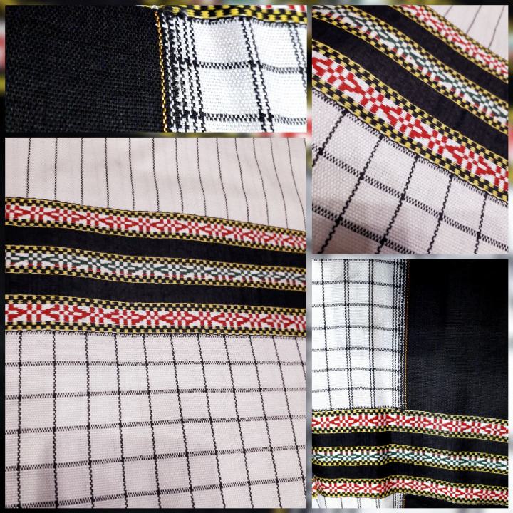 Multani%20Lacha%20Lungi%20Pure%20Double%20Staples%20-%203%C3%971.5%20Full%20Size%20Black%20Color%20-%20Image%203