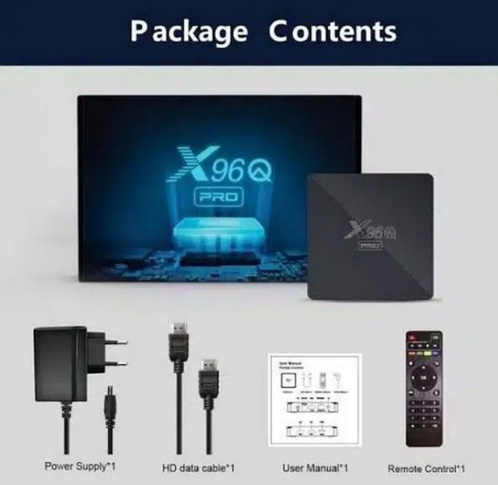 X99Q PRO 8GB/128GB Android Box 4k Ultra Hd