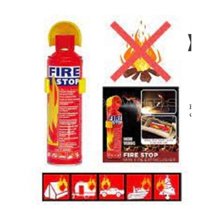 Fire Stop Extinguisher – Portable FireStopping Spray | Quick Emergency ...