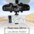 Universal Car Rear View Mirror Mount Mobile Holder. 