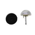 200x Silicone Pin Backs Lapel Pins Backings Butterfly Clutch Pin Keepers for Uniform Badges. 