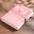 Diary Notepad European Style Student Sketchbook Stationery Office Work Planner Book A5 Thick Notebook Journal PU Hard Cover. 