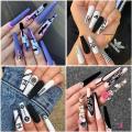 Pack of 5 Artificial Nails Glue MAGIC ARMOR Nail Glue for Acrylic Nails, Professional Nail Tip Glue Nail Glue for Press On Nails False Nails Fake Nails Tips Glue Adhesive Glue for Acrylic Art Broken Long Lasting  3g. 