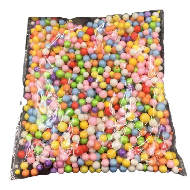Polystyrene Bead Mini Non-fade Light Weight Bright Color Foam Bead for Gift Box Filling