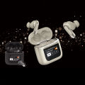 JBL TWS Bluetooth Earbuds with Touch Screen LCD Display, ANC/ENC, Multi-Level Active Noise Cancellation. 