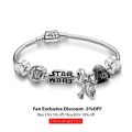 New in Star Wars Kitty Fit Pandora 925 Original Bracelets Marvel shoes Silver Charms Beads For DIY Luxury Quality Jewelry. 