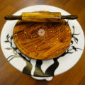 Wooden Chakla Belna with Stainless Steel Stand | Roti Maker | Chakna Belan. 