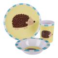 Mimo Kids Harry Hedgehog Dinner Set - Premier home -SKU 1206332. 