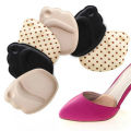 New 1 Pair Women’s Orthopedic Forefoot Pads for High Heels – Silicone Gel and Foam Half Insoles for Metatarsal Pain Relief, Plantar Fasciitis Support, Anti-Slip Cushion Inserts, and Comfortable Shoe Padding Solutions. 