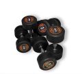 ZEE MAX FITNESS Rubber Coated Dumbbells Pair of 5 KG(5+5). 